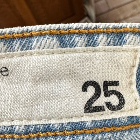 Rag & Bone New York Womens Size 25 Maya High Rise Midi Short 100% Cotton Raw Hem - Picture 4 of 12